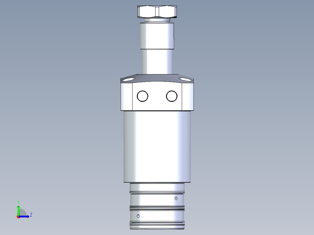 KOSMEKLHA0550-SRM多系列多零件图纸模型左视图