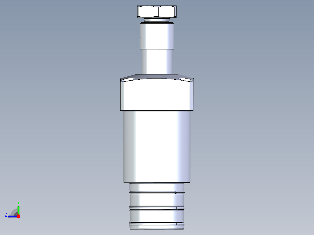KOSMEKLHA0550-SRM多系列多零件图纸模型右视图