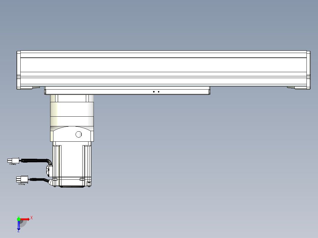 威洛博VG 系列模组VG22-L50π-S150-BC-ZP75B-C3-K俯视图