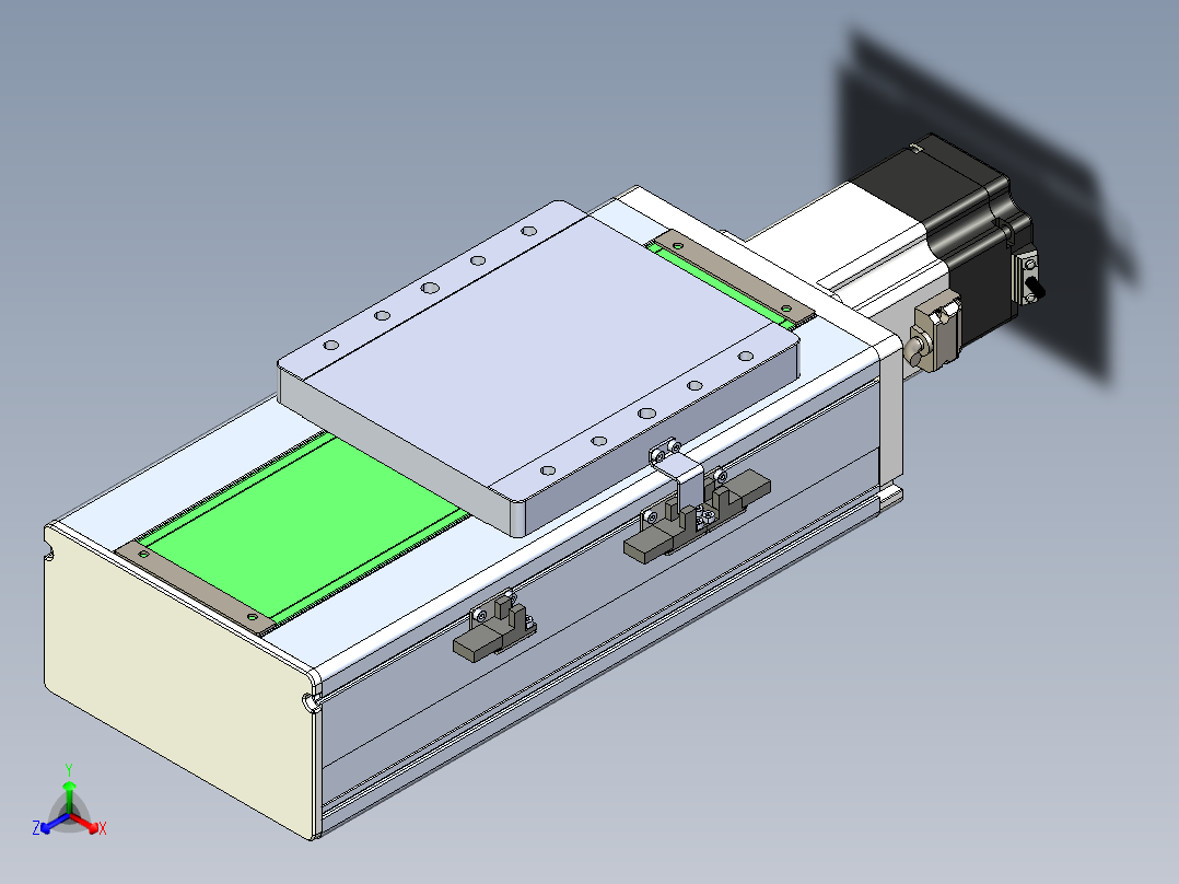 丝杠滑台-全封闭-EC17-Lx-C-S100-BC-P75-D3