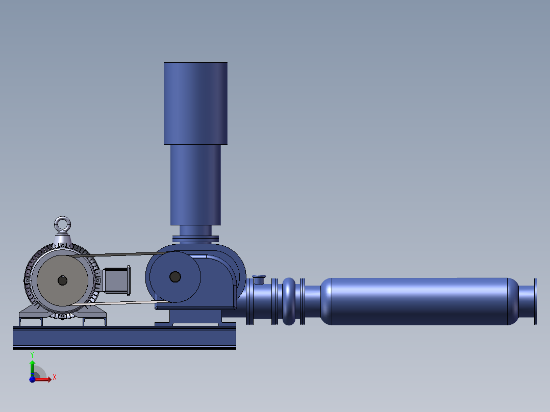 250罗茨风机前视图