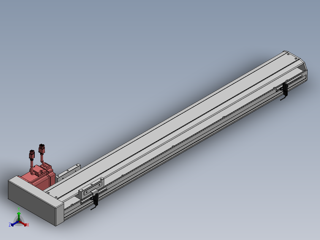 精密模组MY120-T10-750L-BR-P20B-C4-C正等轴测图