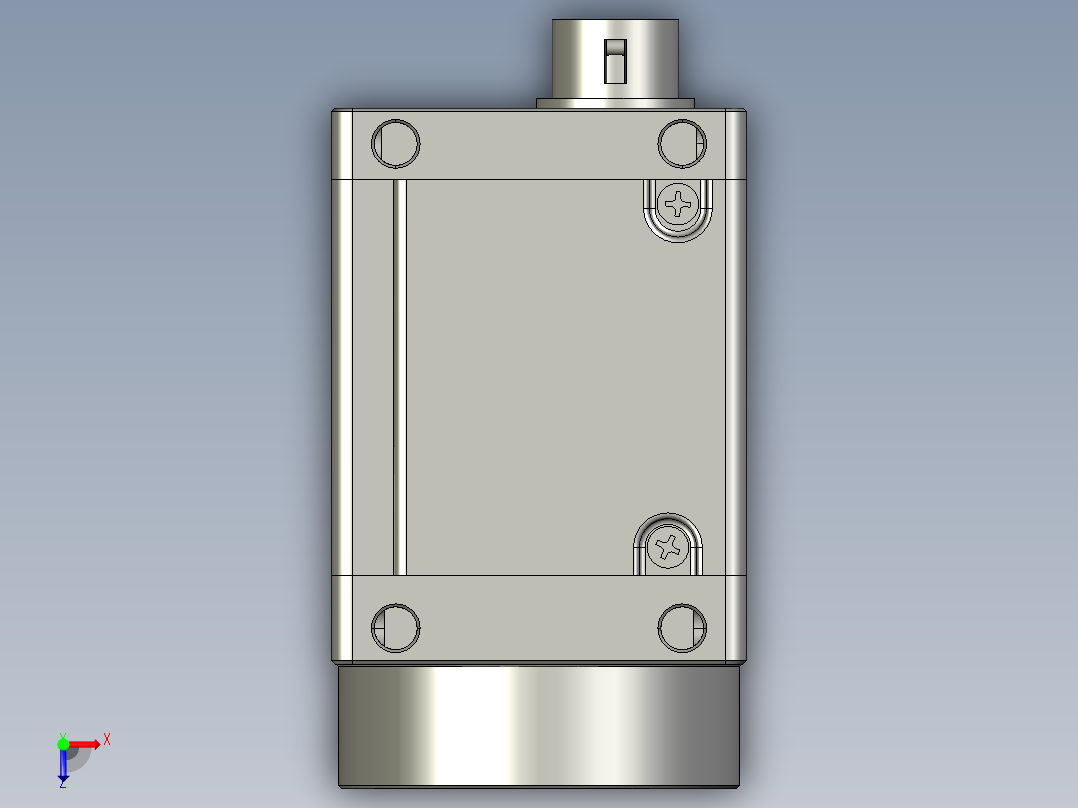 大恒相机镜头Daheng_ME2S-U3_3D_Drawing (1)多系列图纸俯视图