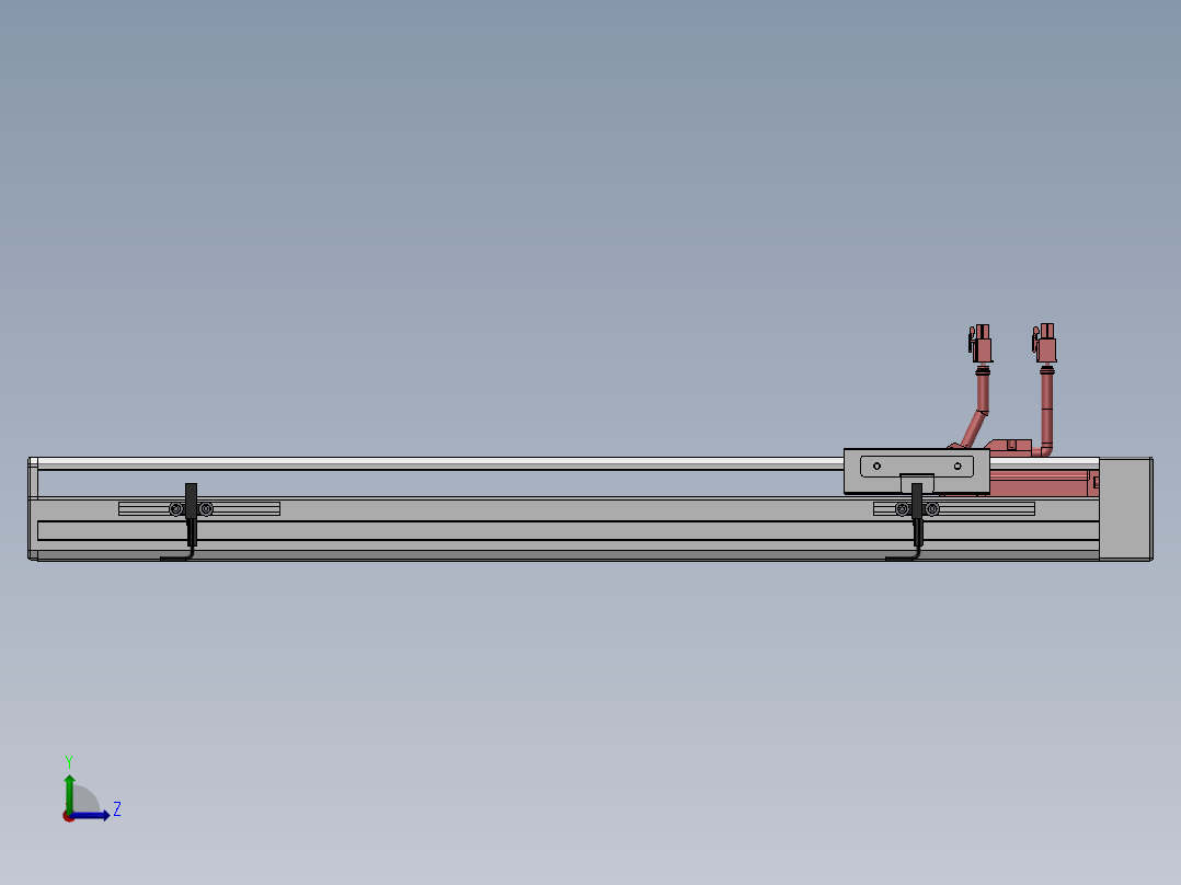 精密模组MY120-T10-450L-BL-P20B-C4-C左视图