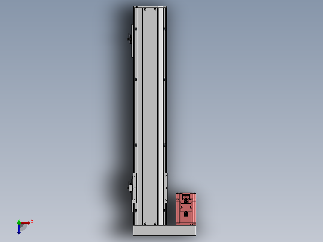 精密模组MY120-T10-450L-BL-P20B-C4-C俯视图
