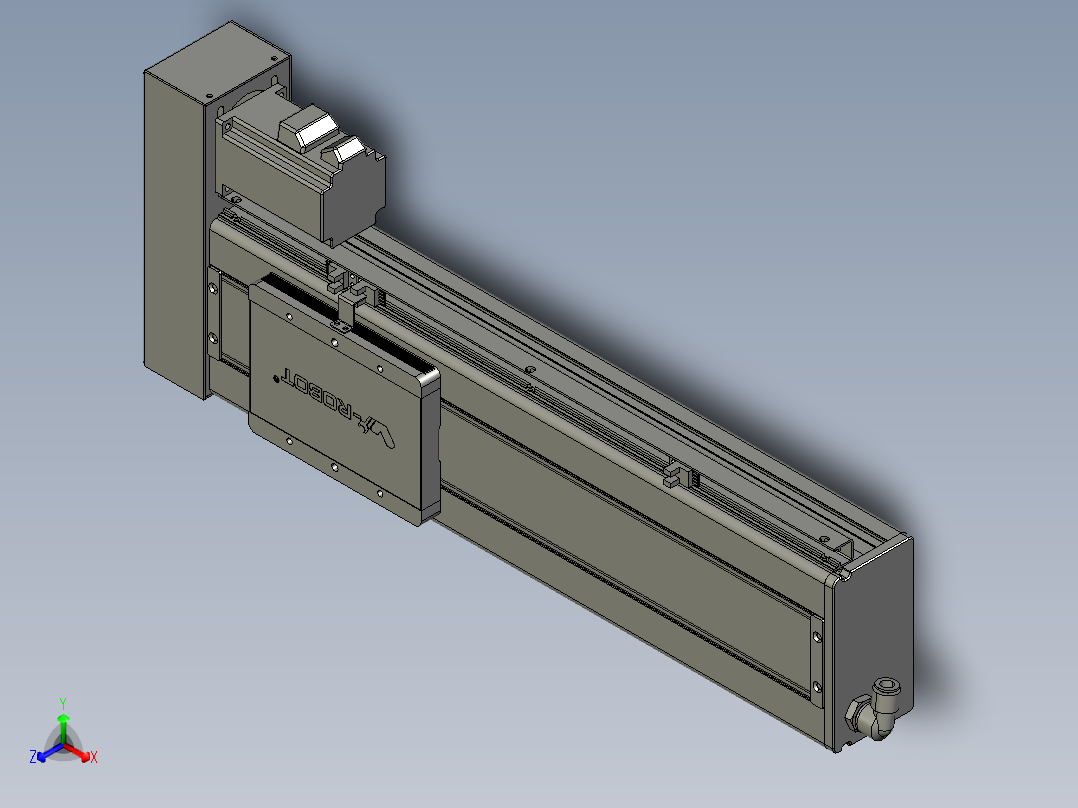 威洛博VC14-S300-BR-P40正等轴测图