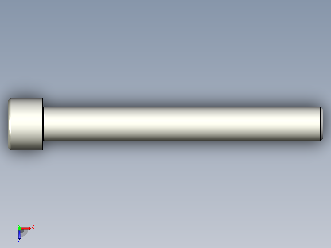 螺钉-DIN_912-M16x130.stp俯视图