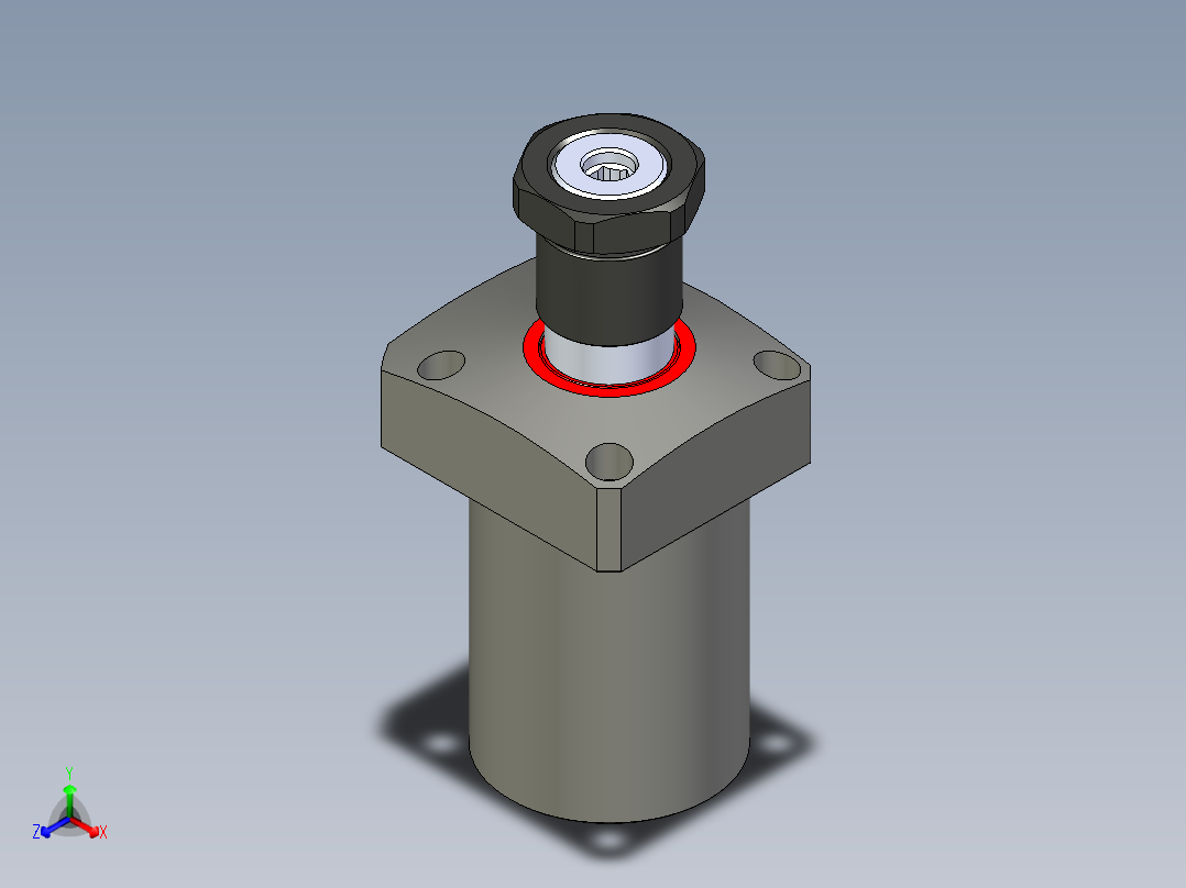 KOSMEKLHS0650-SL-Y30多系列多零件图纸模型正等轴测图