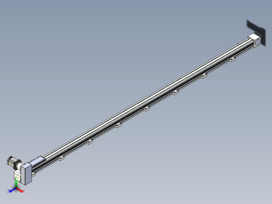 同步带滑台-欧规B8-L88-S2900-L-ZP75-D3-N10