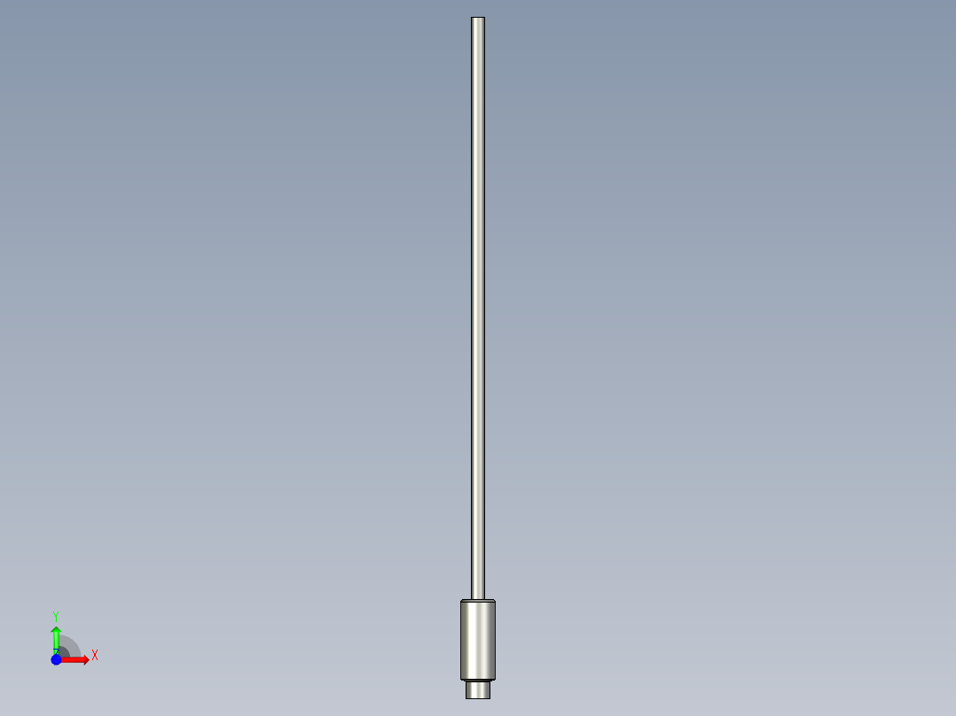基恩士FU-61Z_core_kc图纸模型前视图