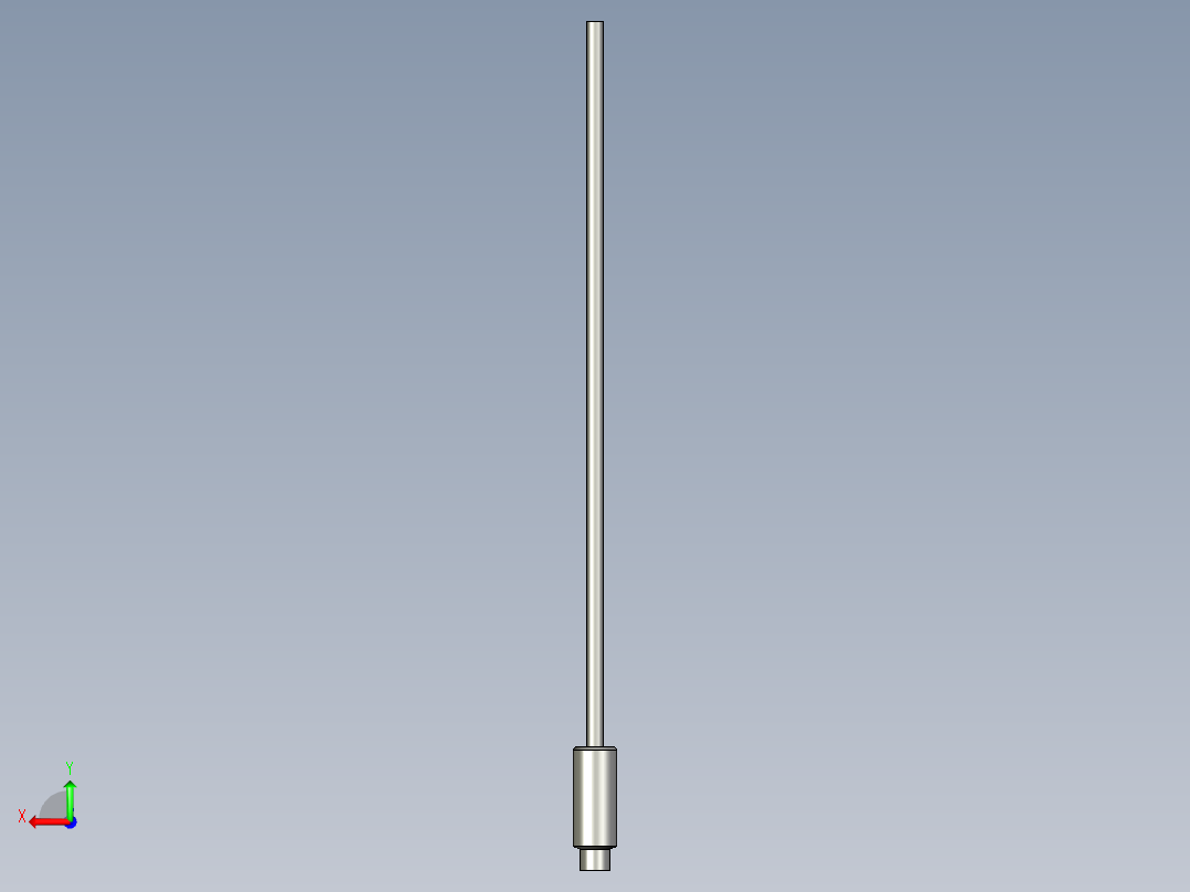 基恩士FU-61Z_core_kc图纸模型后视图