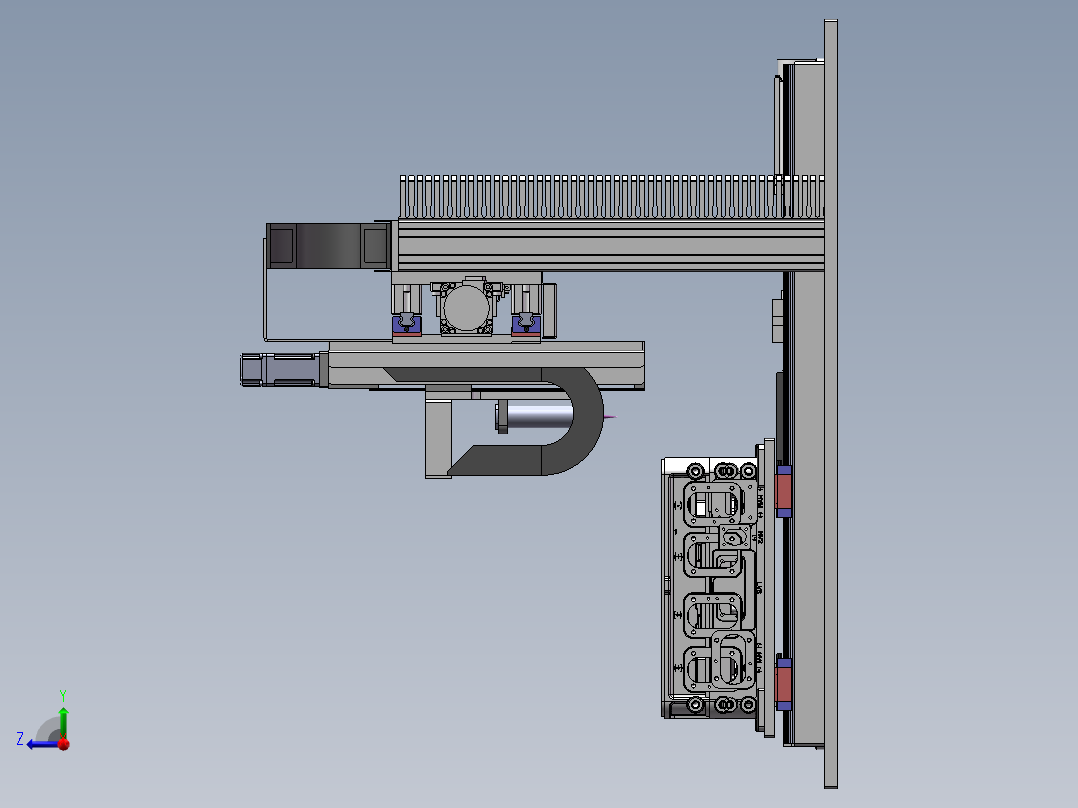 密封胶点胶机sw22可编辑右视图
