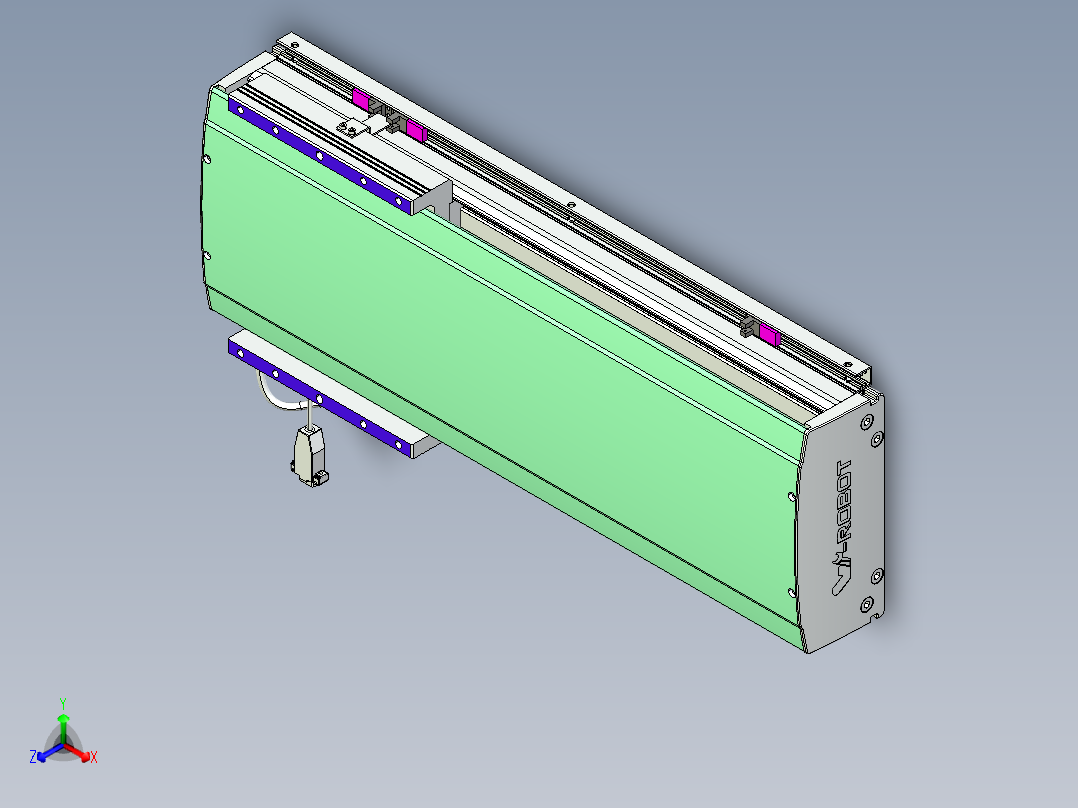 威洛博VL系列直线电机模组-VL22H3-S400