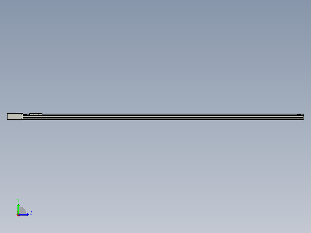 CCTL模组同步带-TL135B-BR-2900左视图