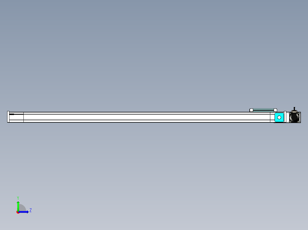 欧规系列-LB6A-L65-S1400-BL-ZP40-C3左视图