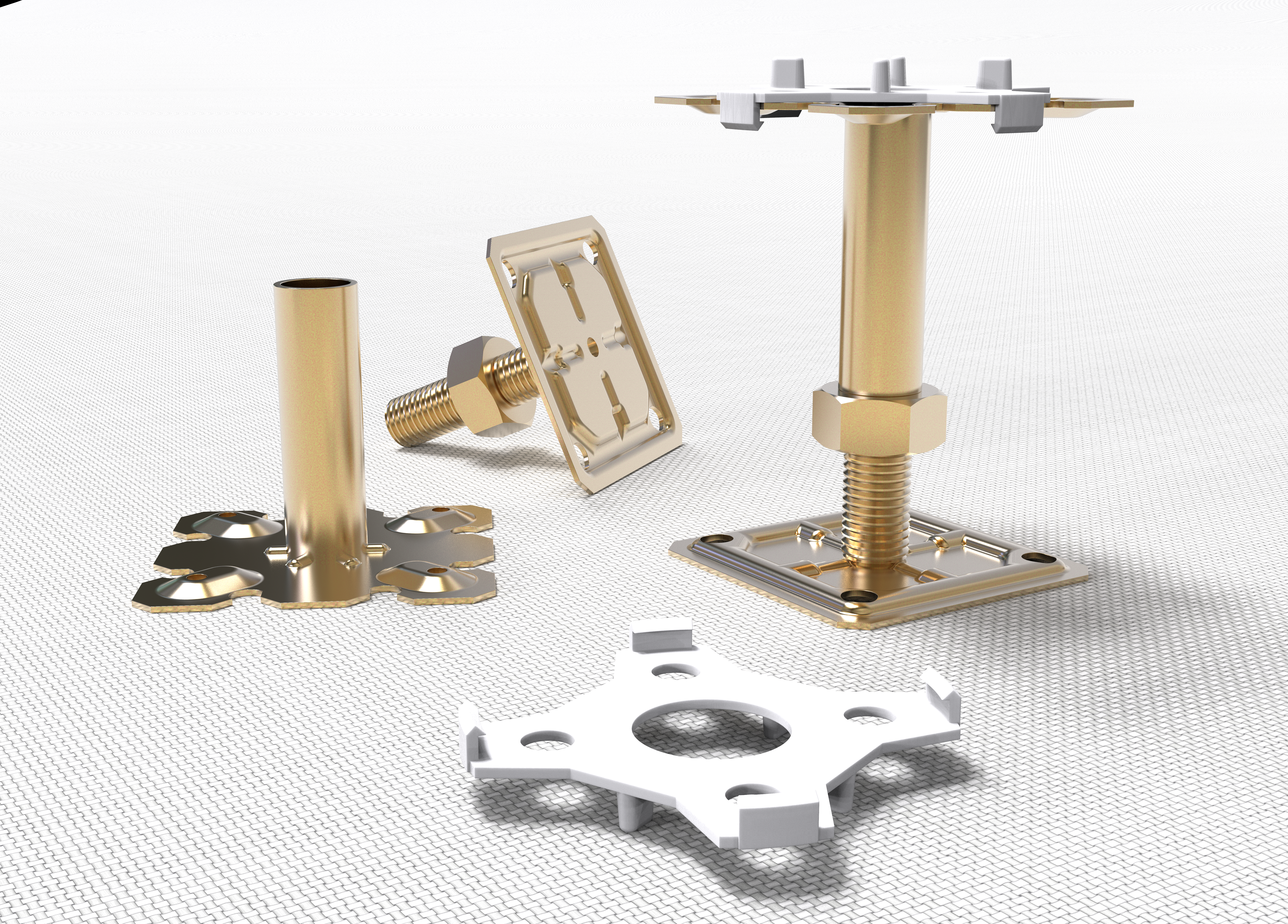 铺地板用的piedestal