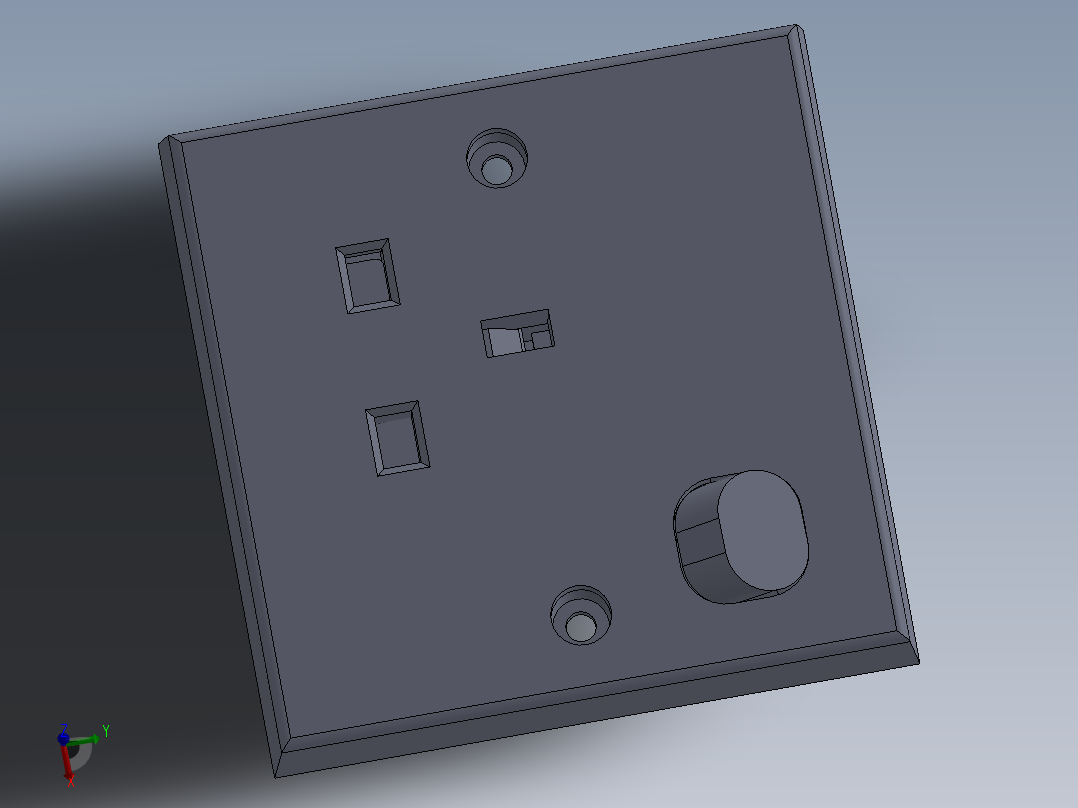 带开关的三孔插座 SW STP