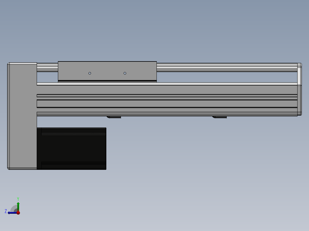精密模组MY140-T10-150L-BM-P40B-C4-C右视图