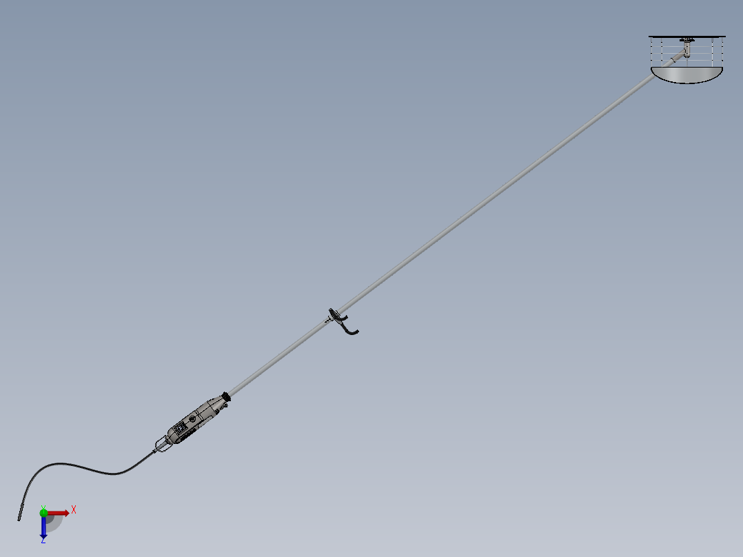 刷子修剪器（镰刀俯视图