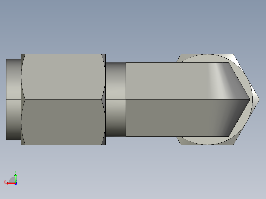 卡套式工业通用硬管接头6_ebu-s后视图