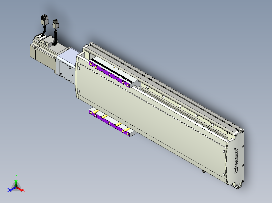 威洛博QF17-Lxx-C-S300-BC-ZP40-C3正等轴测图