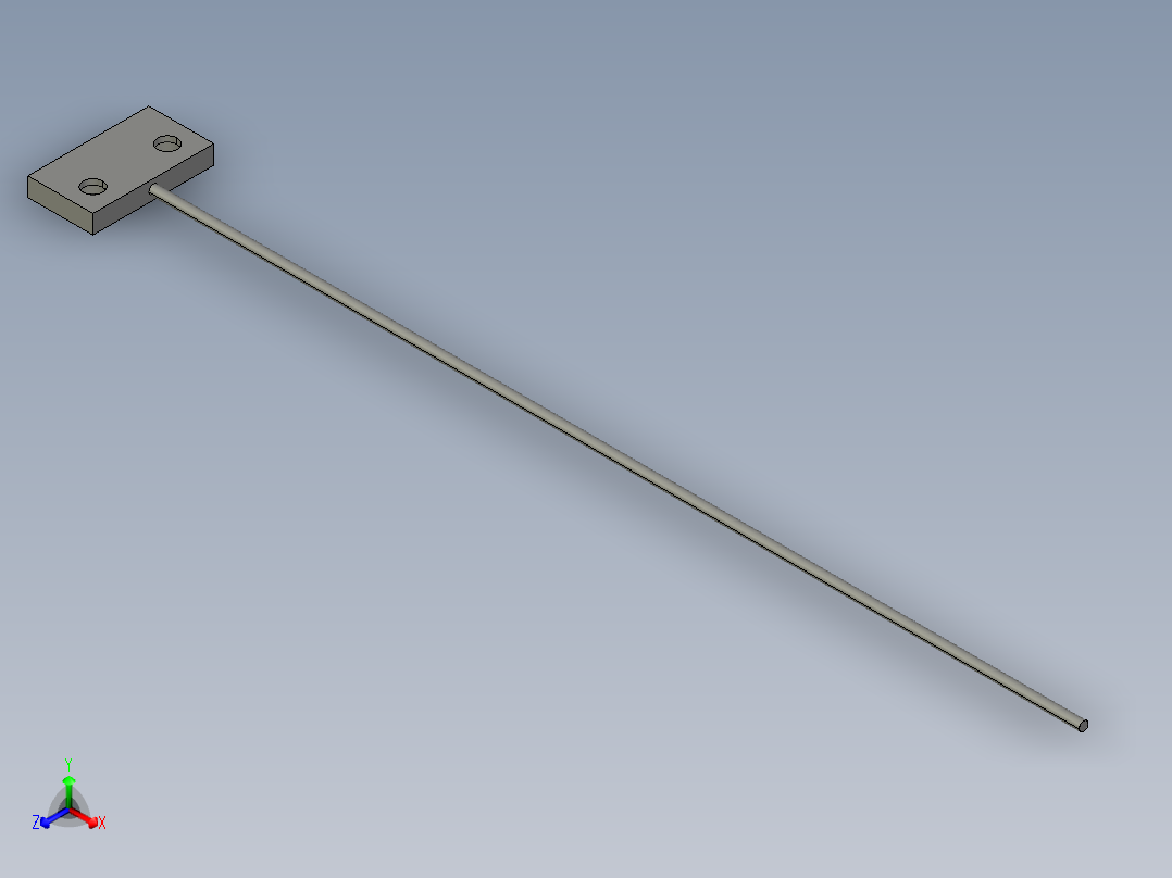 基恩士FU-53TZ_kc图纸模型正等轴测图