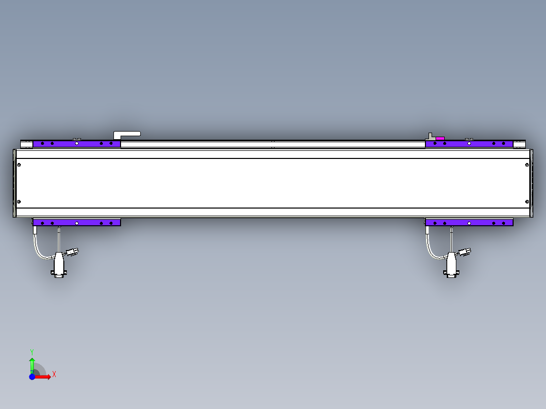 威洛博VL系列3d模型模组2VL14S2Y-S600前视图