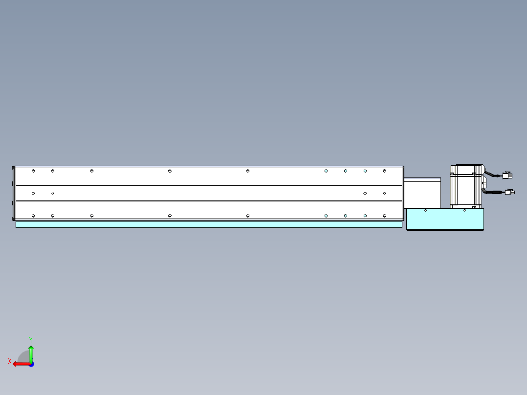威洛博VBF同步带传动一般环境VBF14-L45-S700-BL-ZP75-C3后视图