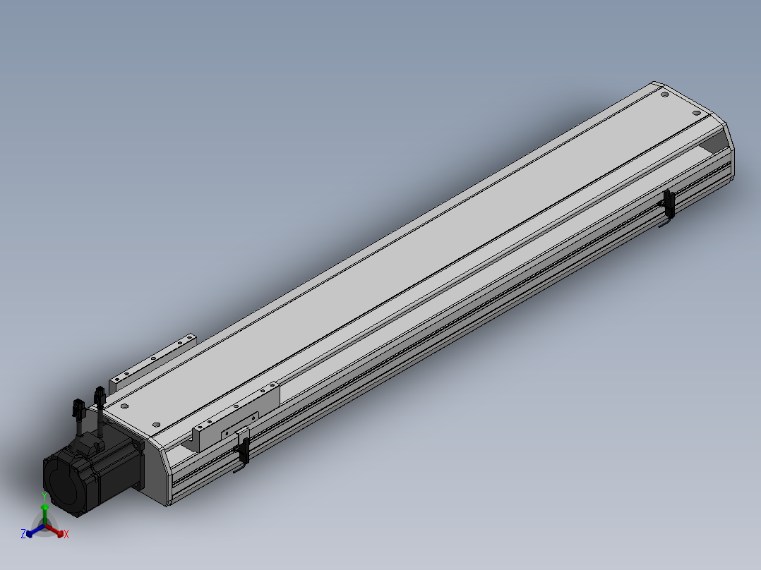 精密模组MY170-T10-800L-BC-P75B-C4-C正等轴测图