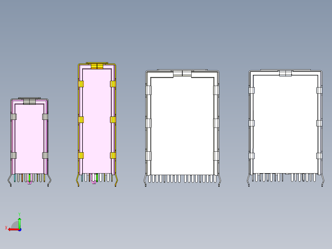 音频插孔连接器主板音频接口后视图