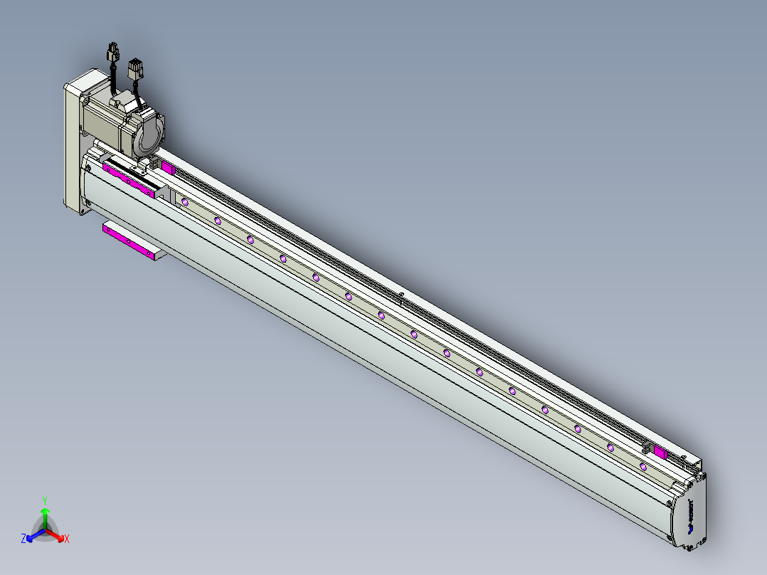 威洛博QF12-Lxx-S900-BR-ZP40-C3正等轴测图
