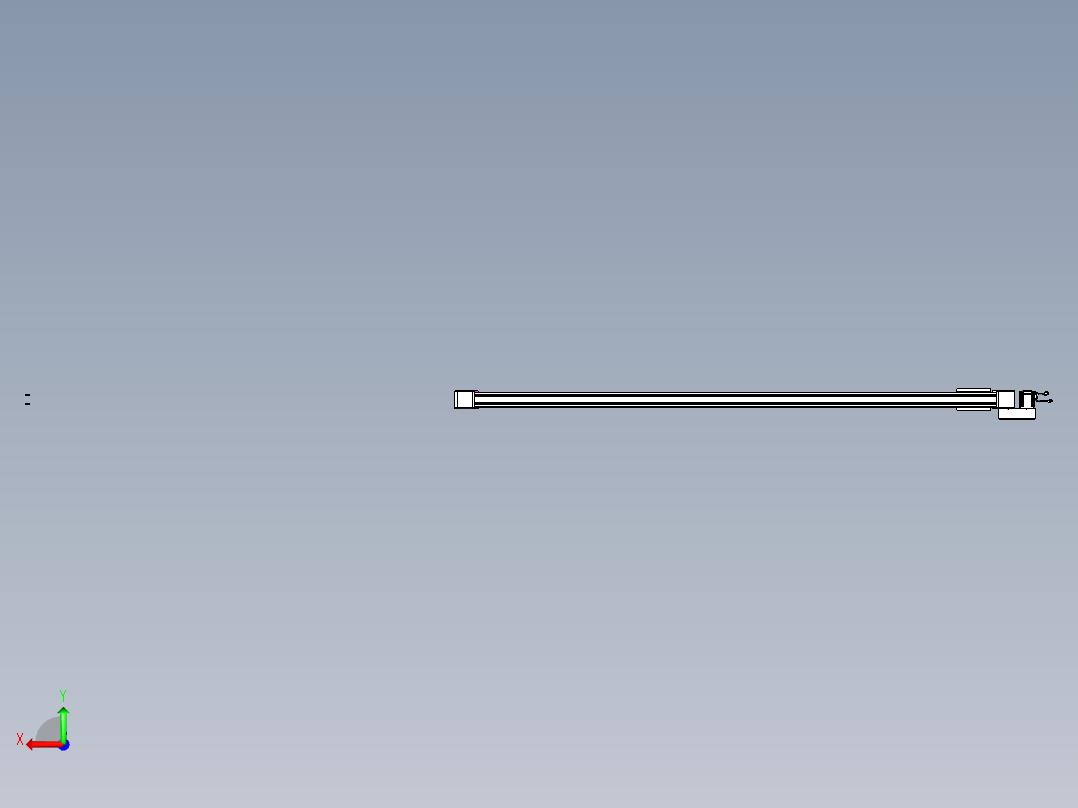 威洛博LB.GB同步带传动--欧规系列GB8-L96-S2550-BL-P75后视图