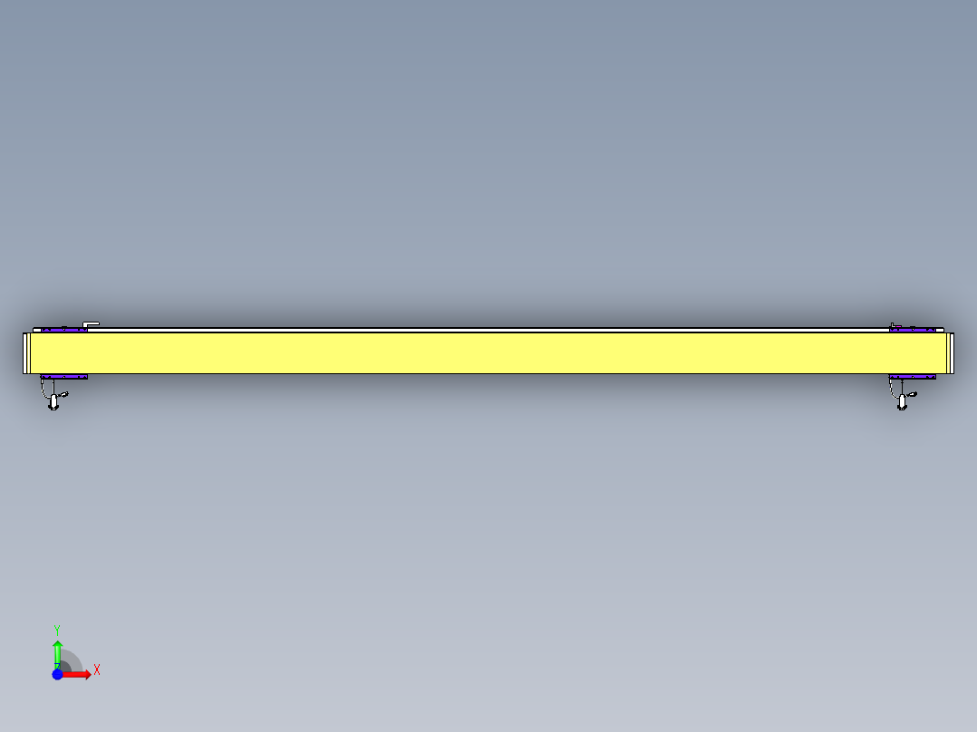 威洛博VL系列直线电机模组-2VL14S2-S2700前视图