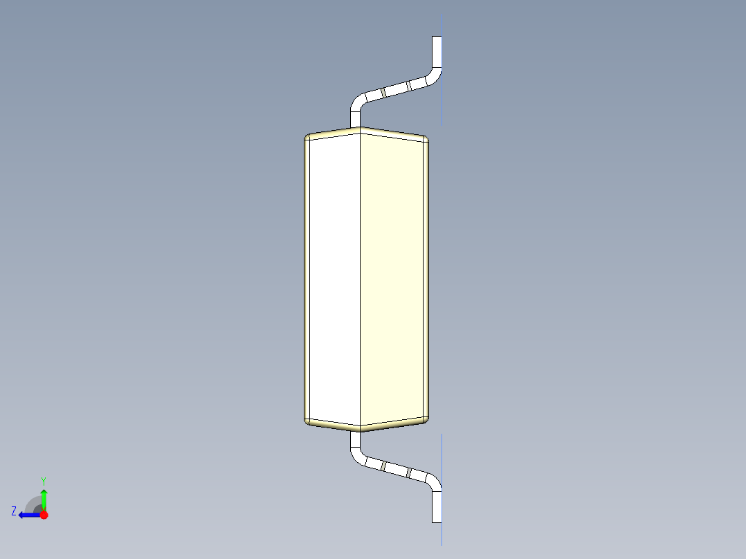 光电元件封装-miniFLAT-HP-4-YL右视图