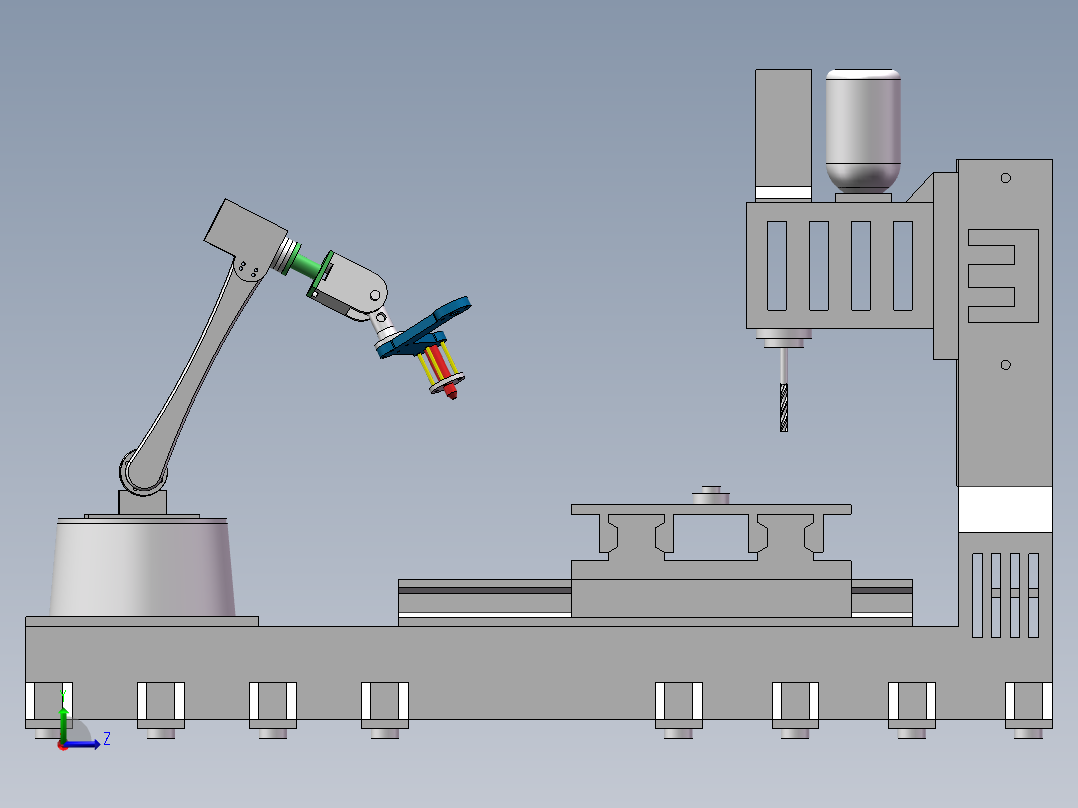 增减材3D打印设备906685==160左视图