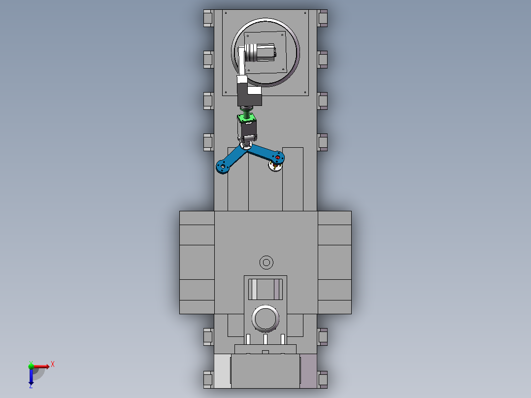 增减材3D打印设备906685==160俯视图