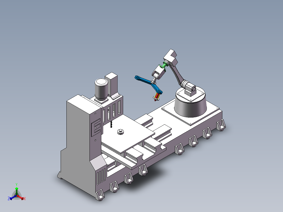 增减材3D打印设备906685==160正等轴测图