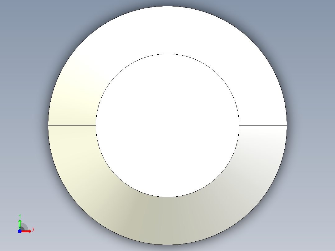 定位配件(B)2263-3D多系列多零件图纸模型前视图