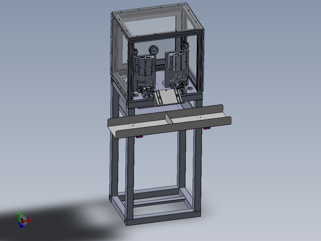 2VG FRO斜切欠工装（sw18可编辑+工程图+bom）