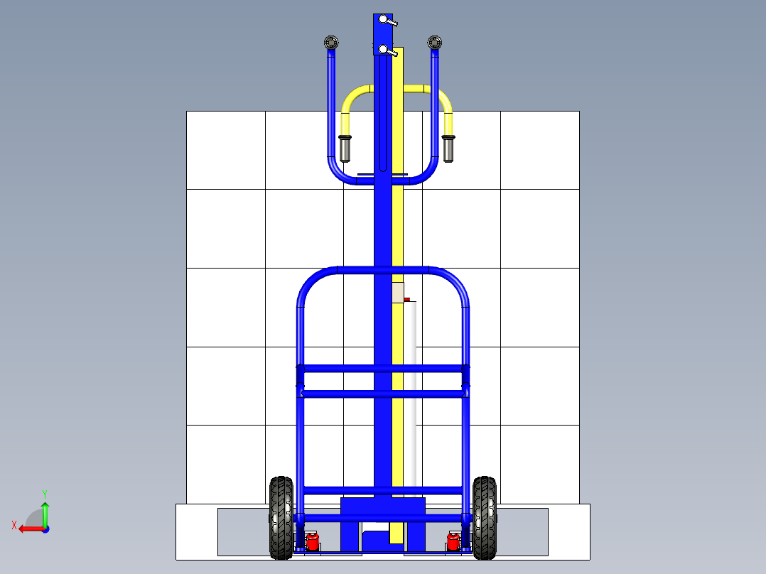 Manual Wrapping Machine工业打包机后视图