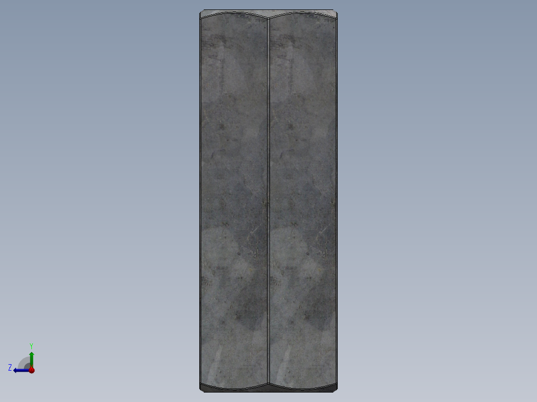 紧固件-0.2500 Coupler右视图