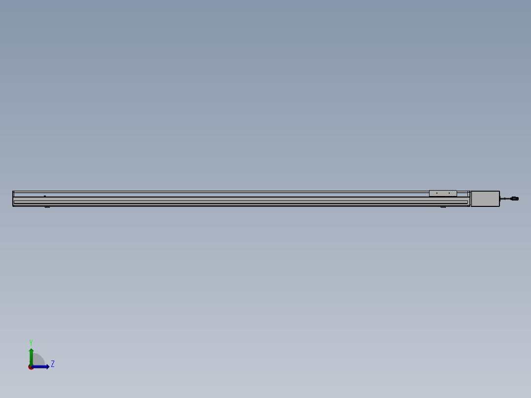 精密模组MT100-L78-1600-L-M10-C4左视图