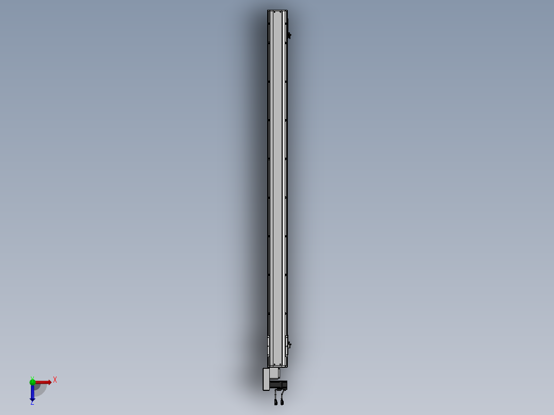 精密模组MT100-L78-1600-L-M10-C4俯视图