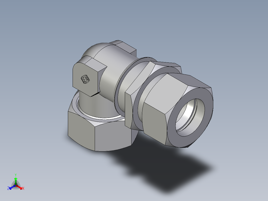 卡套式工业通用硬管接头EO_Bulkhead_elbow_WSV38S71