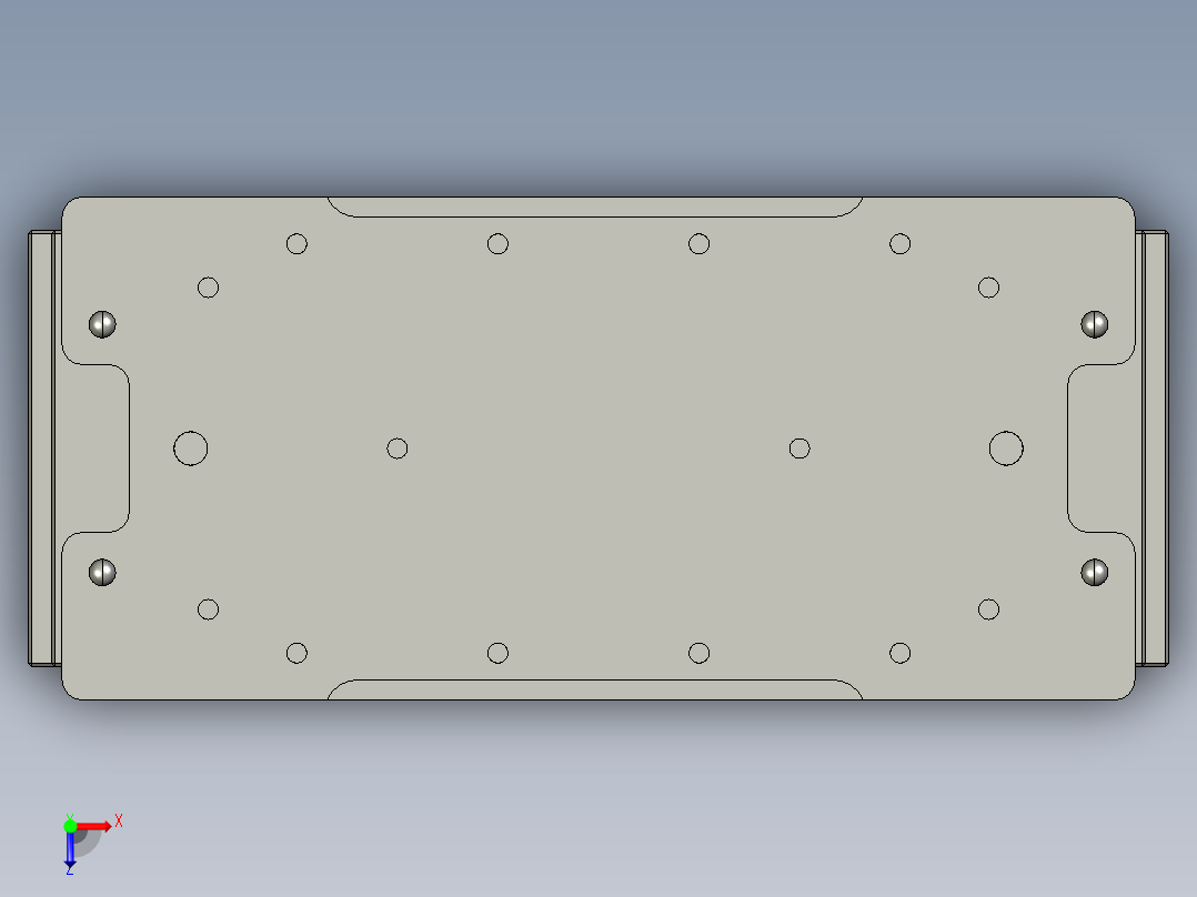 贴膜治具2俯视图
