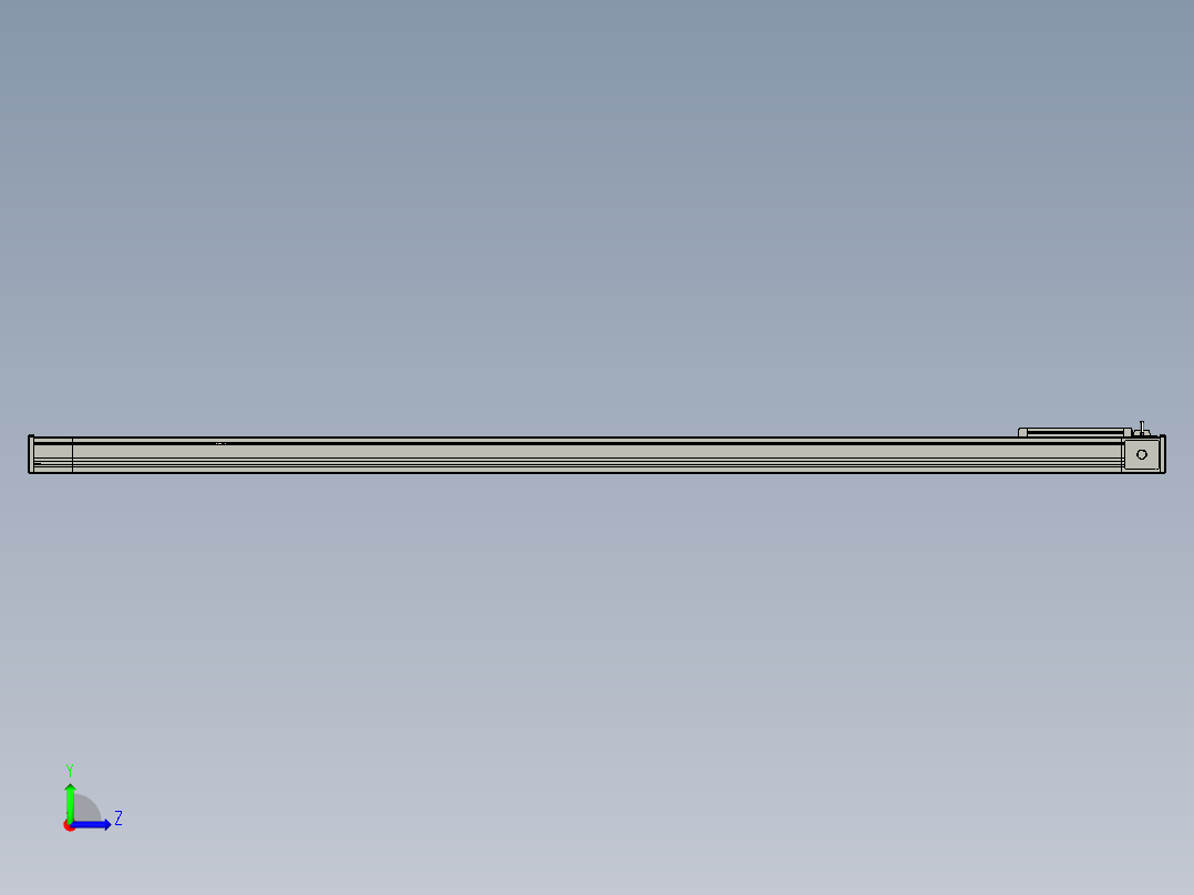 欧规系列-LB8-L150-S2100-BL-ZP75-C3左视图