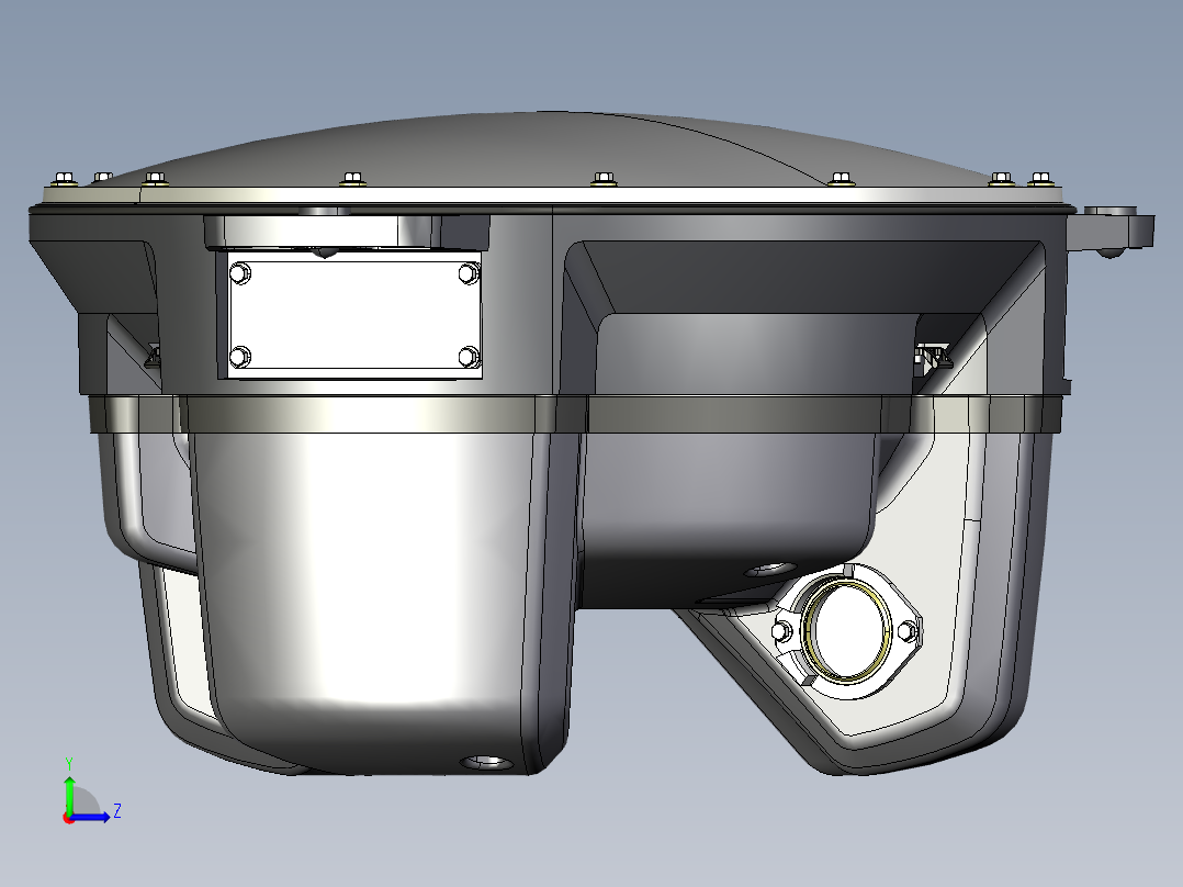 ABB全系列机器人3-3D模型 (36)左视图