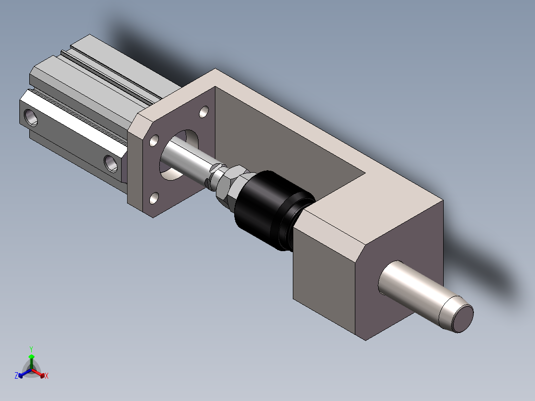 安全装置正等轴测图