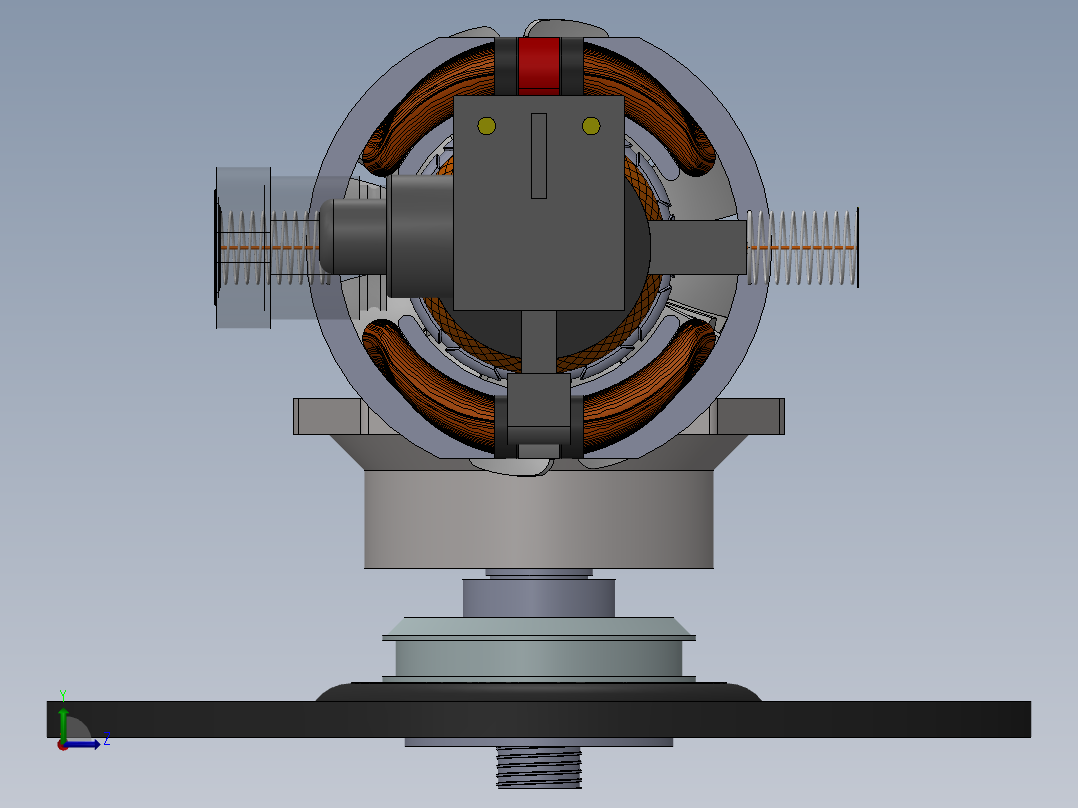 角向磨光机sw18可编辑左视图