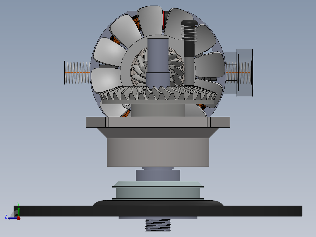 角向磨光机sw18可编辑右视图